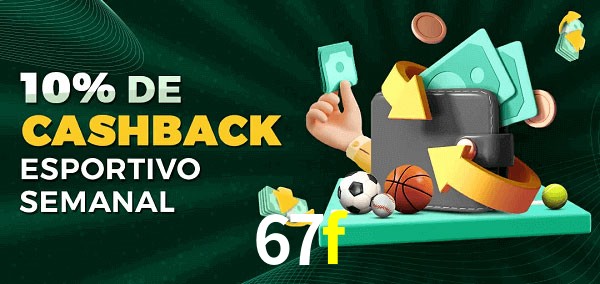 10% de bônus de cashback na 67f